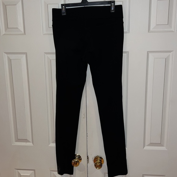 Club Monaco Tasha faux leather pull on Fit leggings Sz 8 - Picture 4 of 13